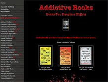 Tablet Screenshot of addictivebooks.com